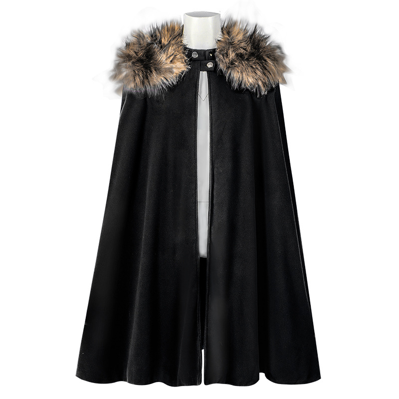 Halloween Woolen Cape Retro Fu - đánh giá và giá Jackets